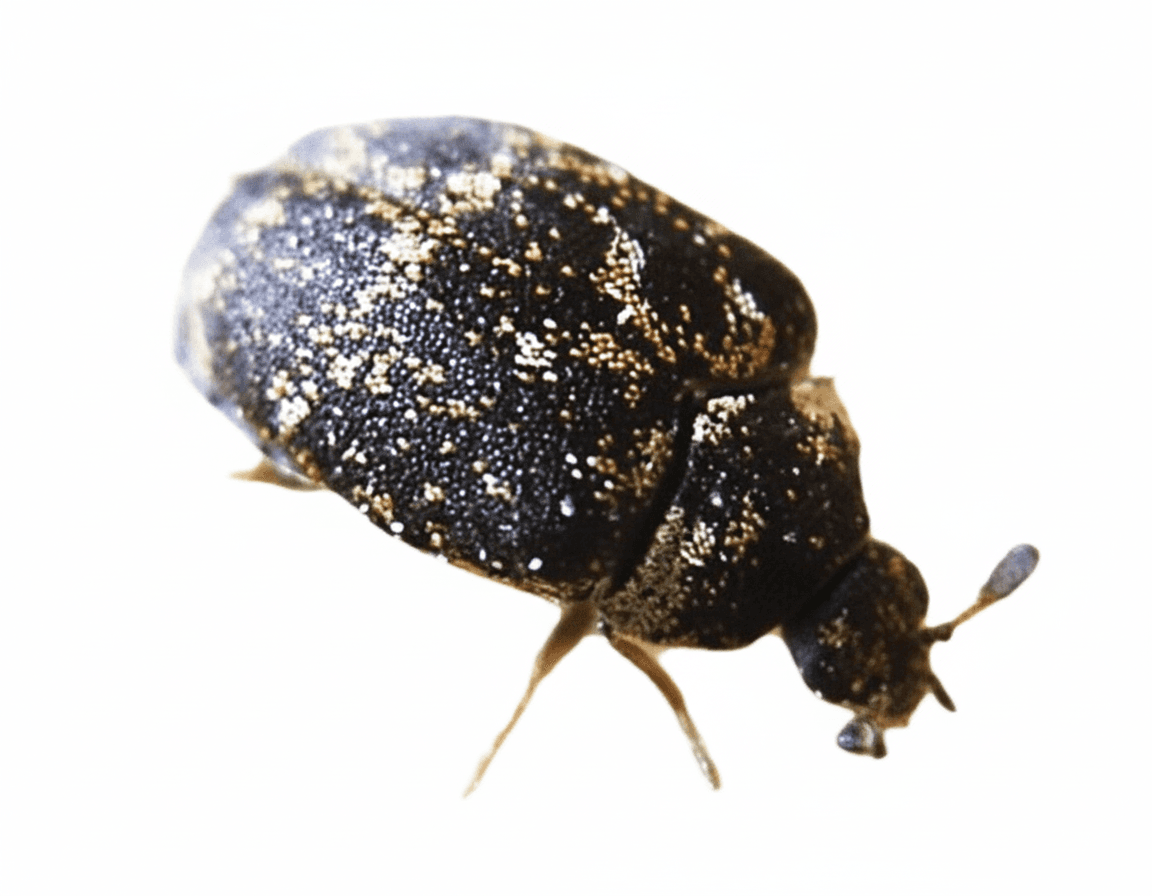 Kabinettkäfer (Anthrenus museorum) – Übersichtseintrag