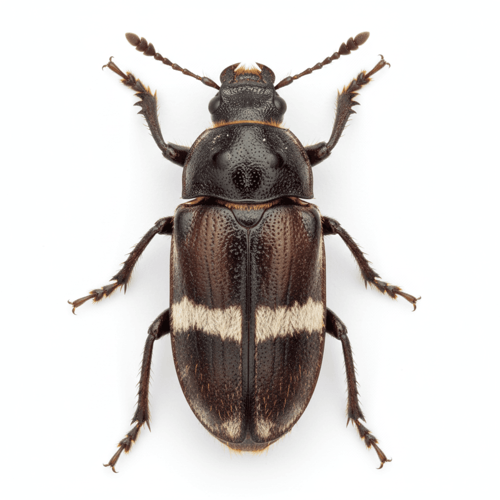 Gemeiner Speckkäfer (Dermestes lardarius) – Übersichtseintrag